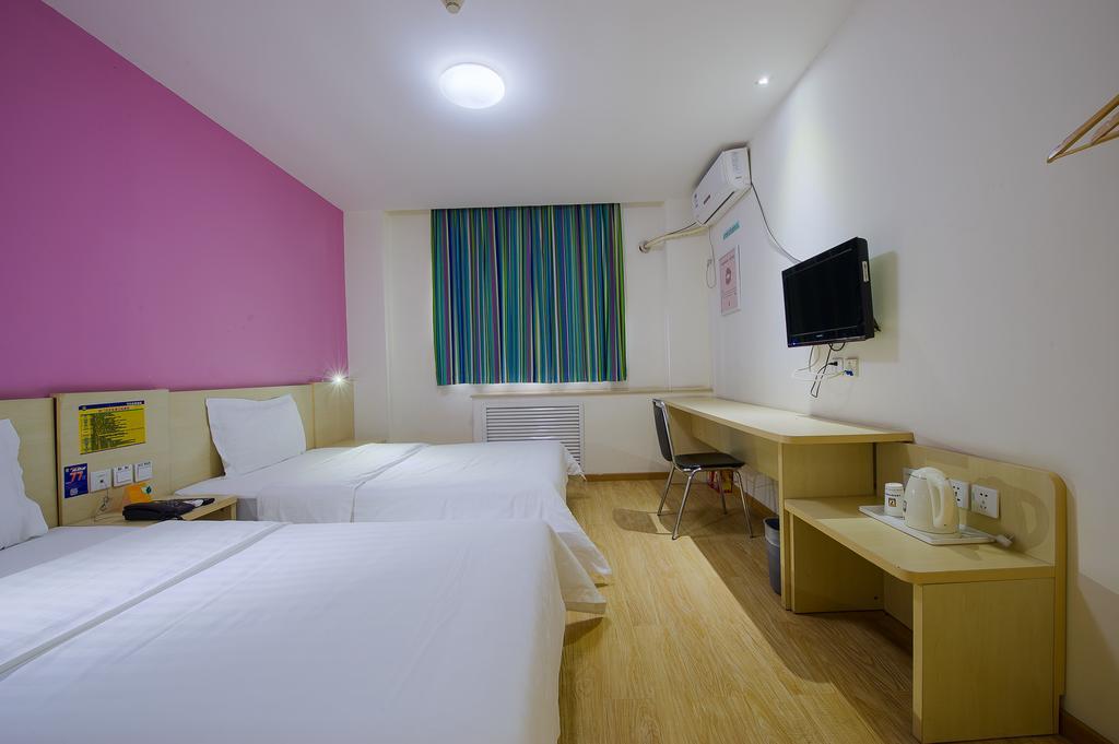 7Days Inn Guangzhou Tianhe Tianpingjia Subway Station Chambre photo